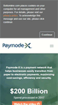 Mobile Screenshot of paymode-x.com